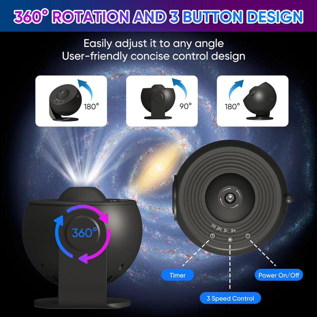 DreamLight – 13-in-1 Galaxy Projector Lamp