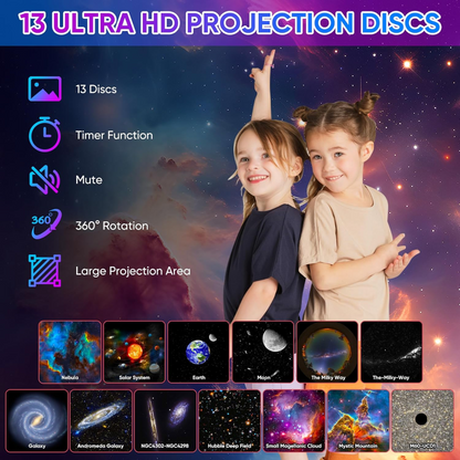 DreamLight – 13-in-1 Galaxy Projector Lamp
